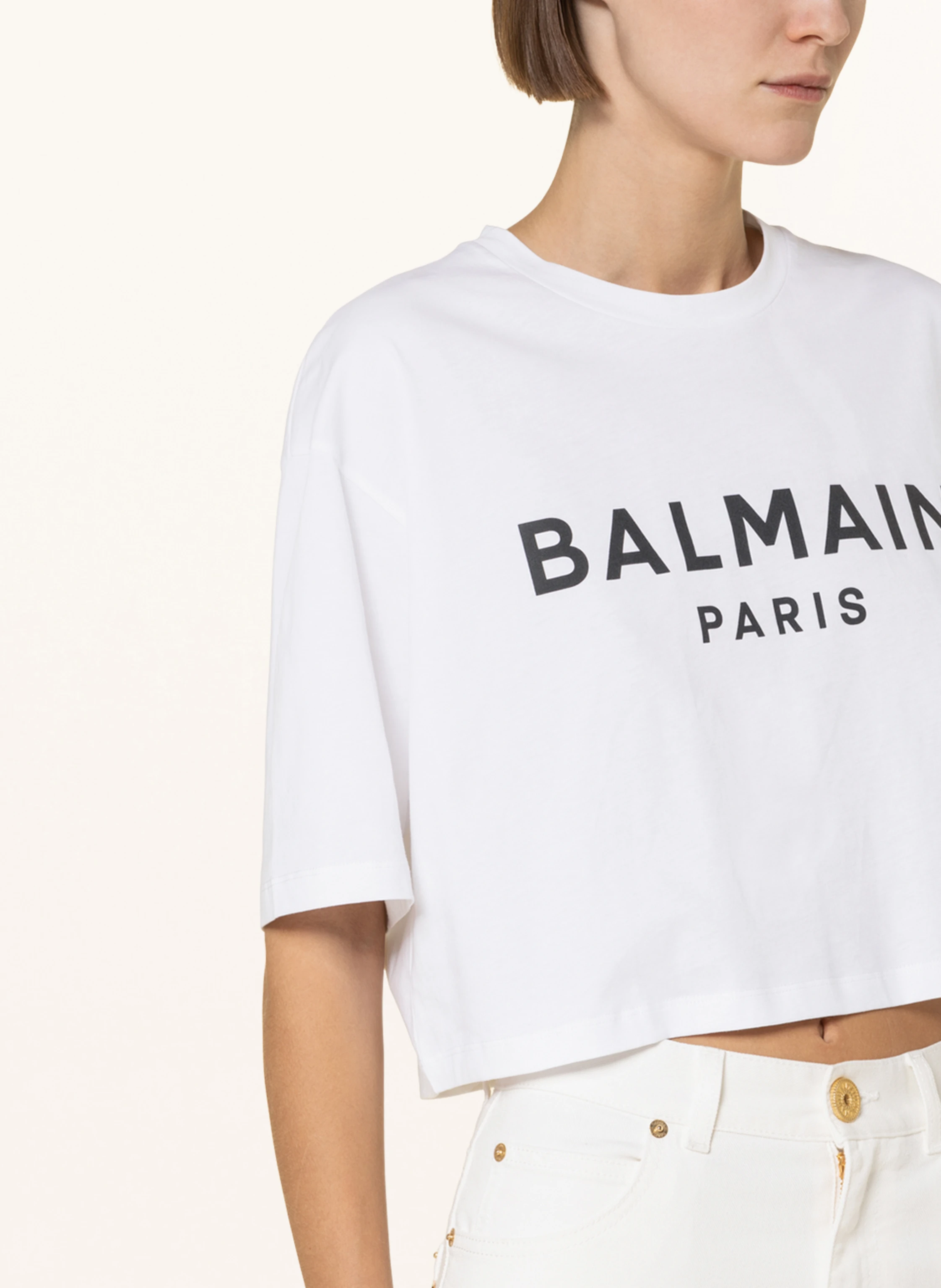 BALMAIN Cropped-Shirt
