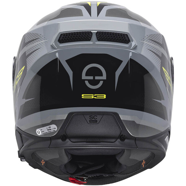 Schuberth - Casque S3 Apex Gris / Noir / Jaune / Brillant
