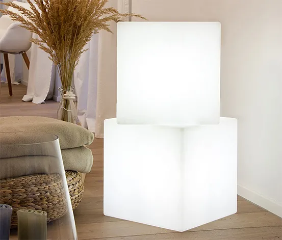 8 seasons design LED-Leuchtwürfel, 43 cm