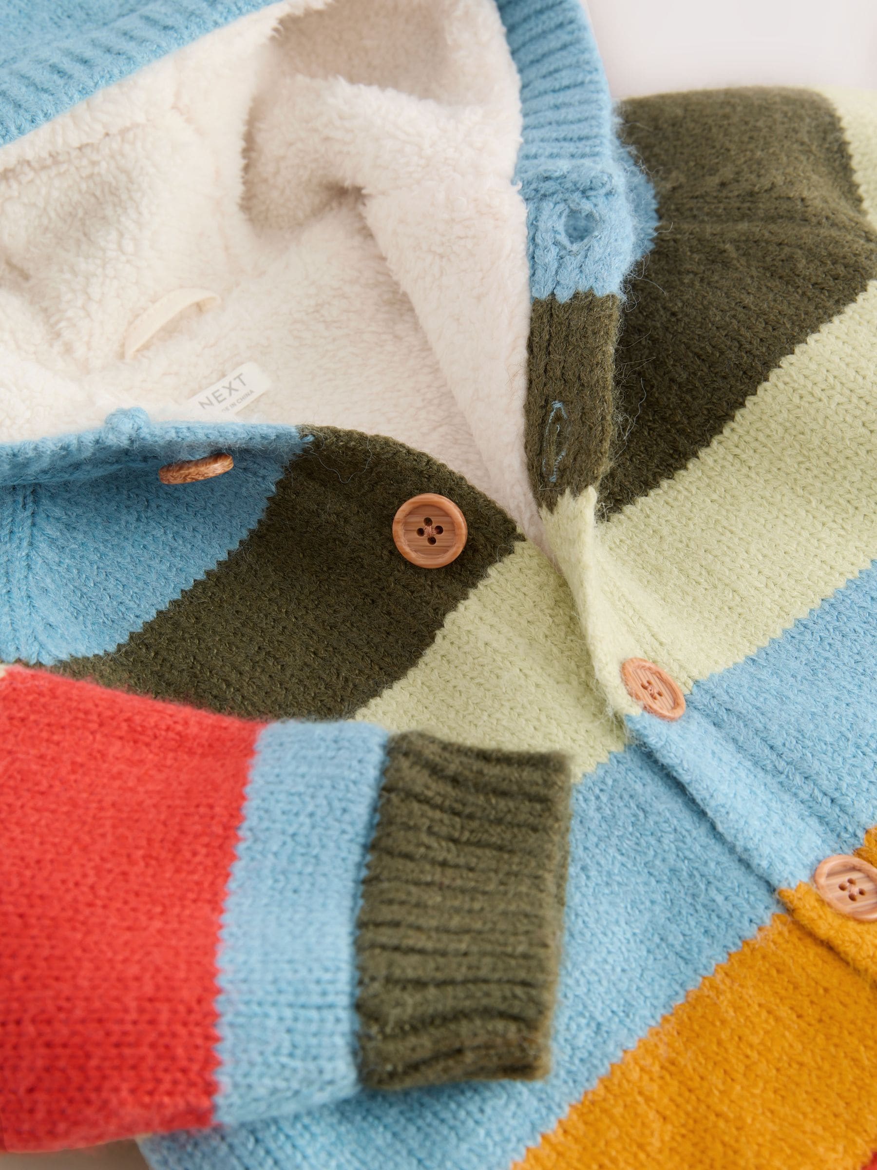 Felgekleurde strepen - Vest met figuurtjes (3mnd-7jr)
