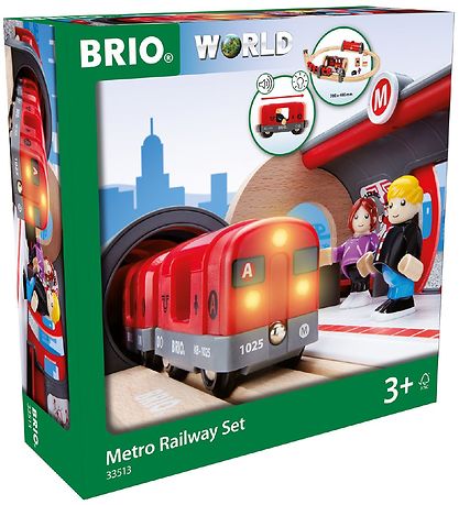 BRIO WoRød Metros?t - Rød 33513