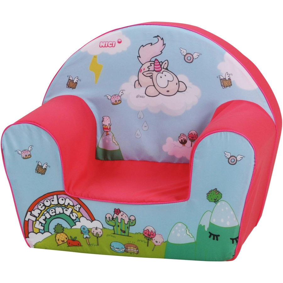 knorr toys® Kindersessel NICI Theodor & Friends rosa