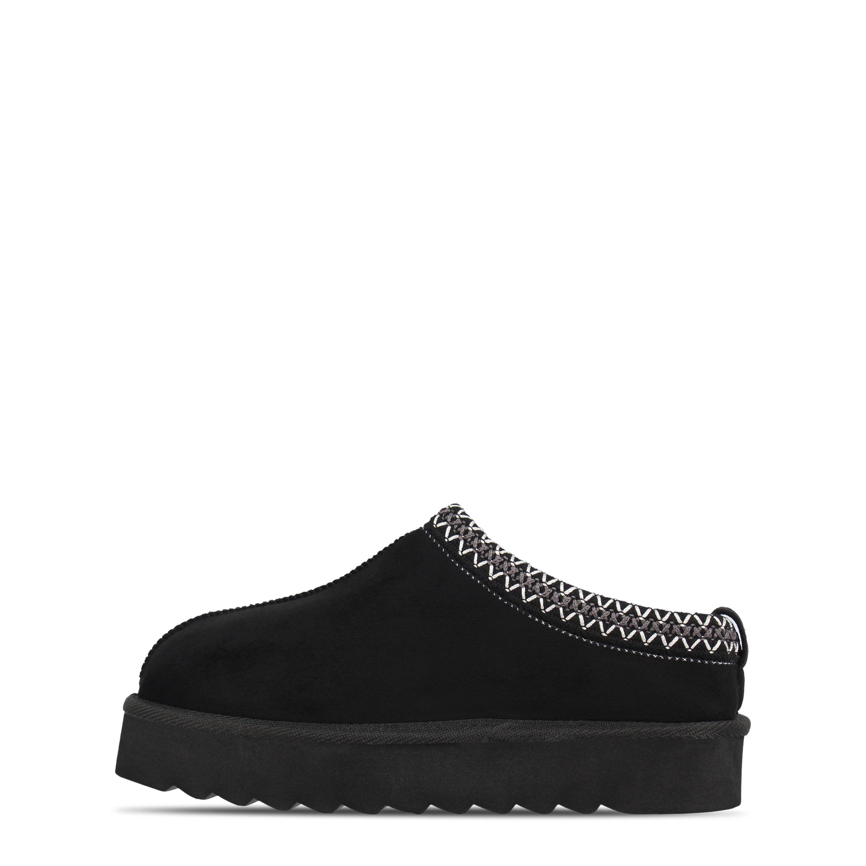 Be You Faux Fur Trim Mule