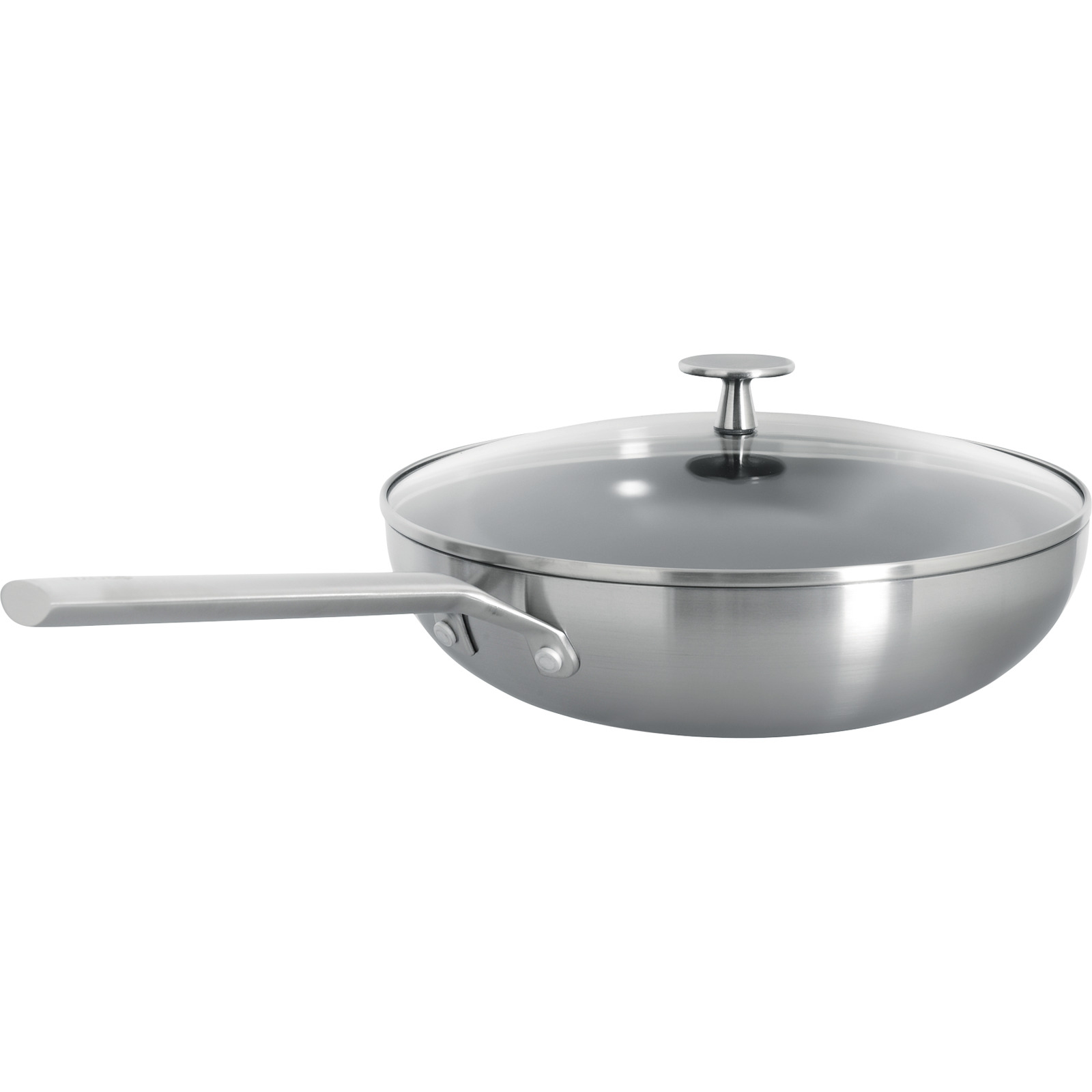 Wokpfanne m Deckel ROYAL 28cm