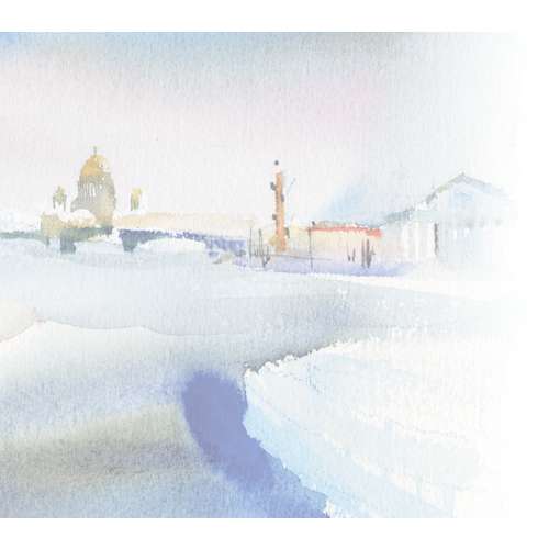 WHITE NIGHTS™ Extrafeine russische Künstler-Aquarellfarbe im Feinkartonetui