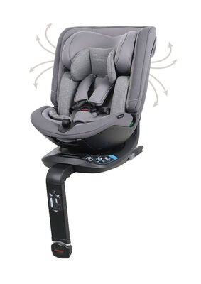 Beemoo Rotate i-Size Bilstol, Mineral Grey