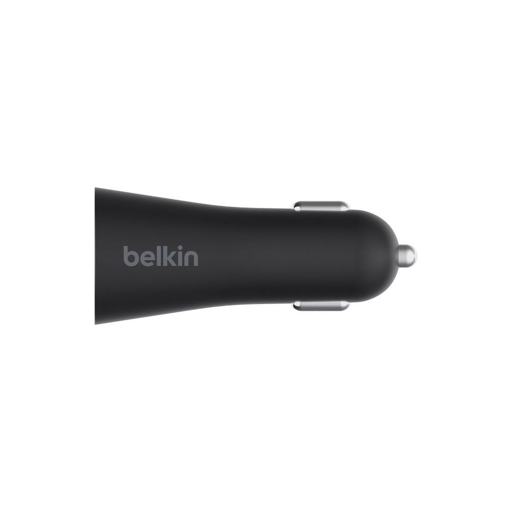 Power Delivery 27W (3A) USB C Fast Charge Auto KFZ Ladegerät (F7U071btBLK) - Schwarz
