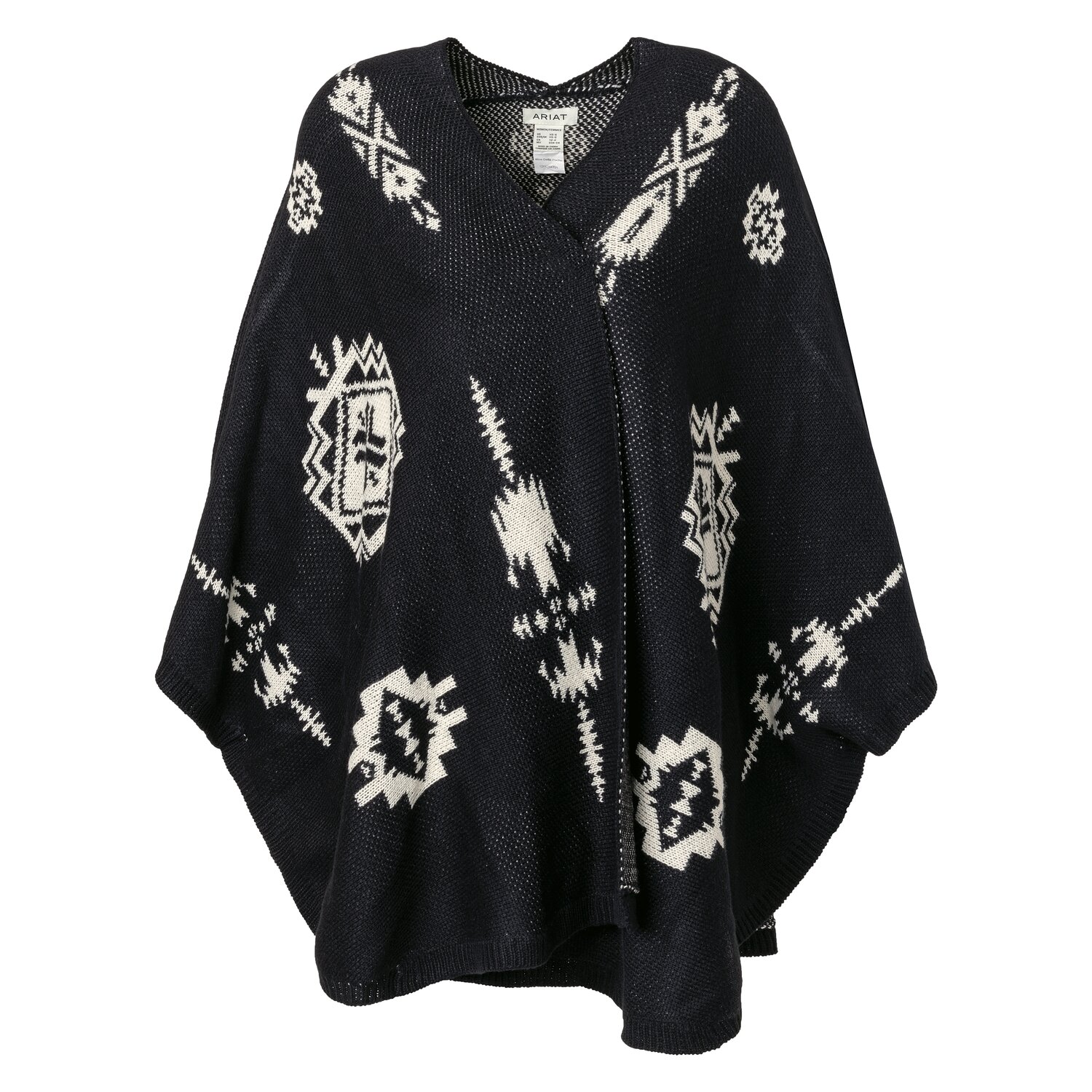 ARIAT Delta Poncho  - black - M/L