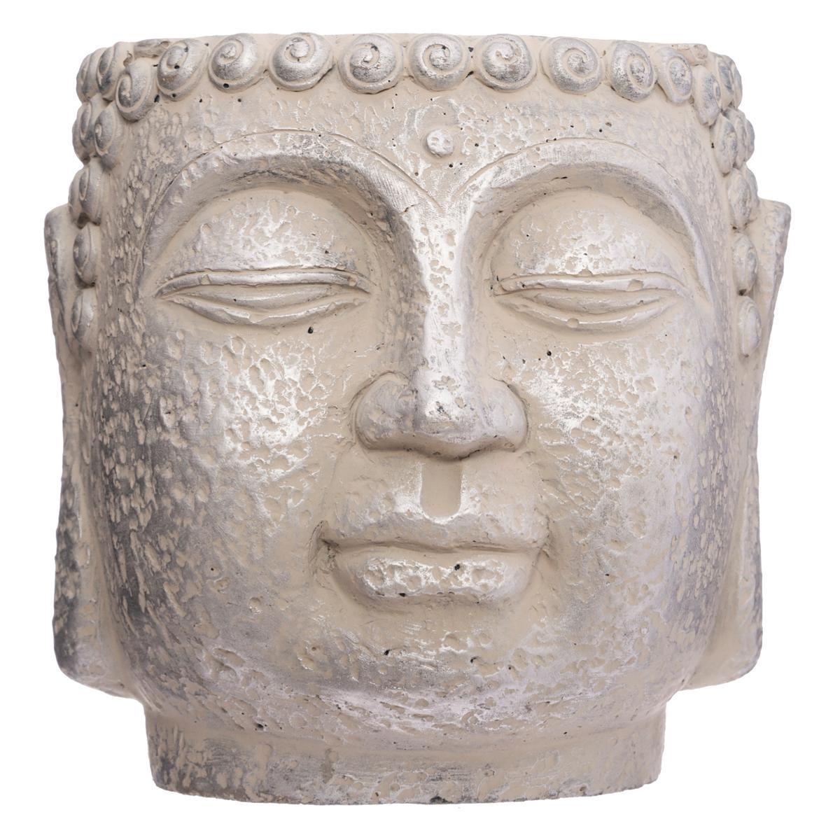 POT BOUDHA CIMENT H.17.5CM