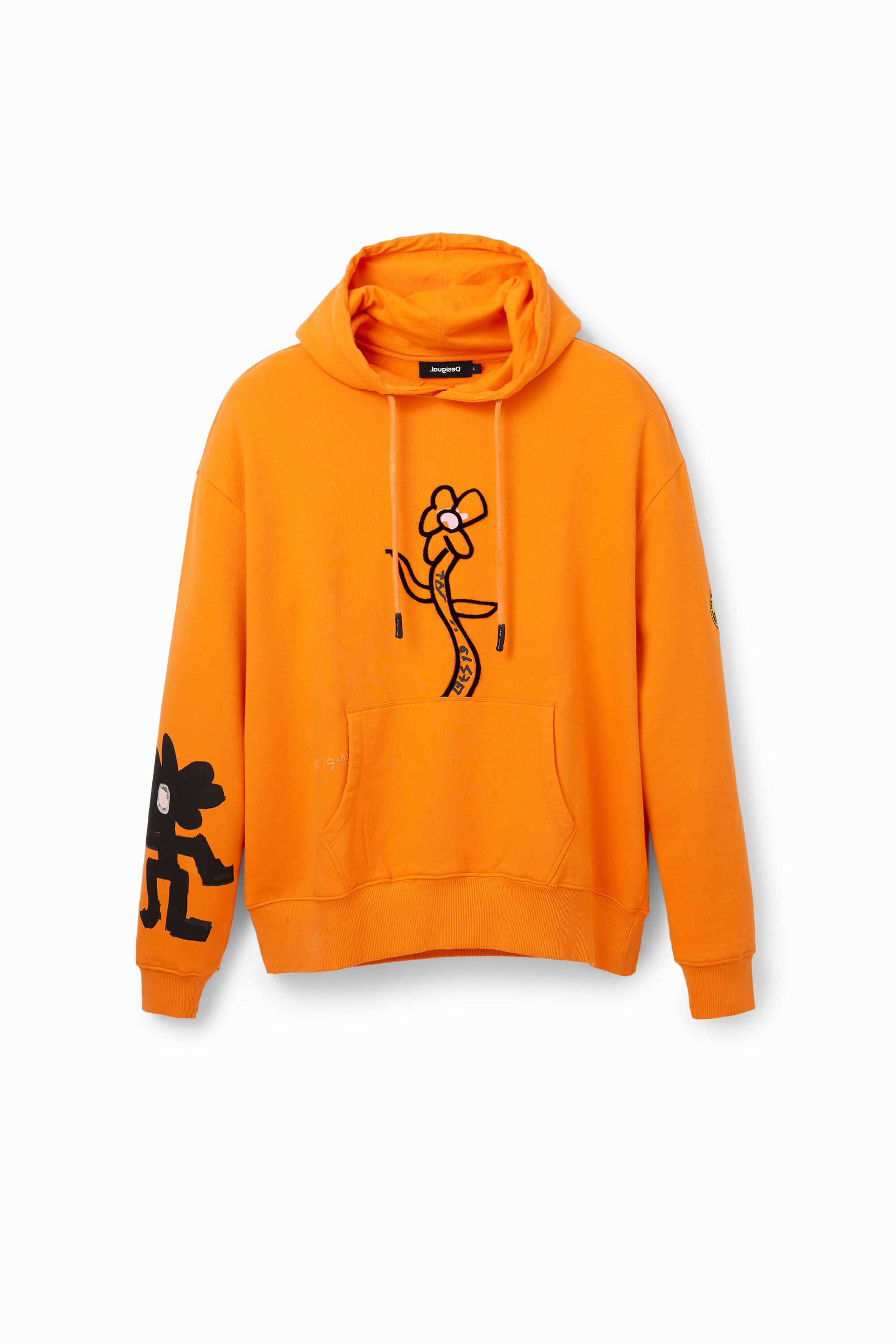 Sweat-shirt fleurs