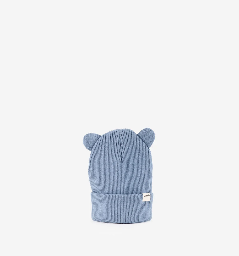 BONNET COTON ANIMAUX Bonnet en coton pour enfants AZUL