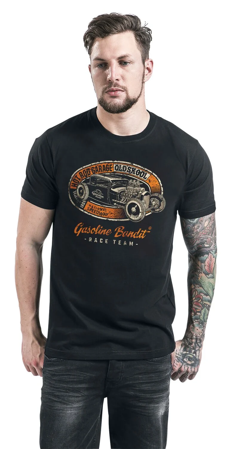 Hot Rod Garage | Gasoline Bandit T-Shirt Manches courtes