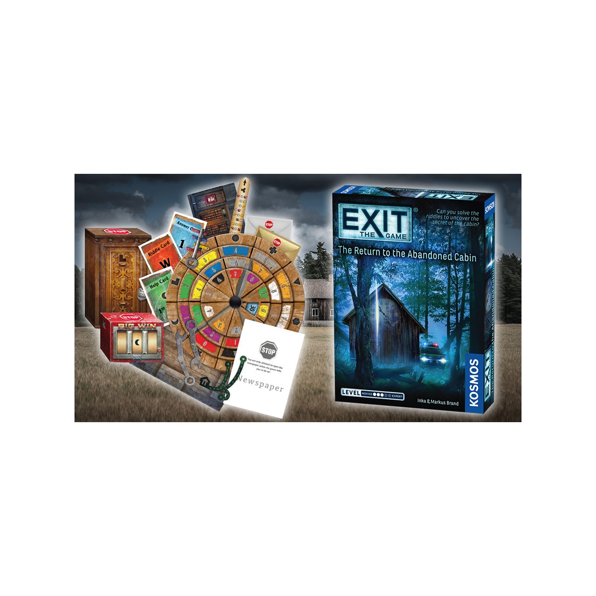 EXIT: Return to the Abandoned Cabin brettspill