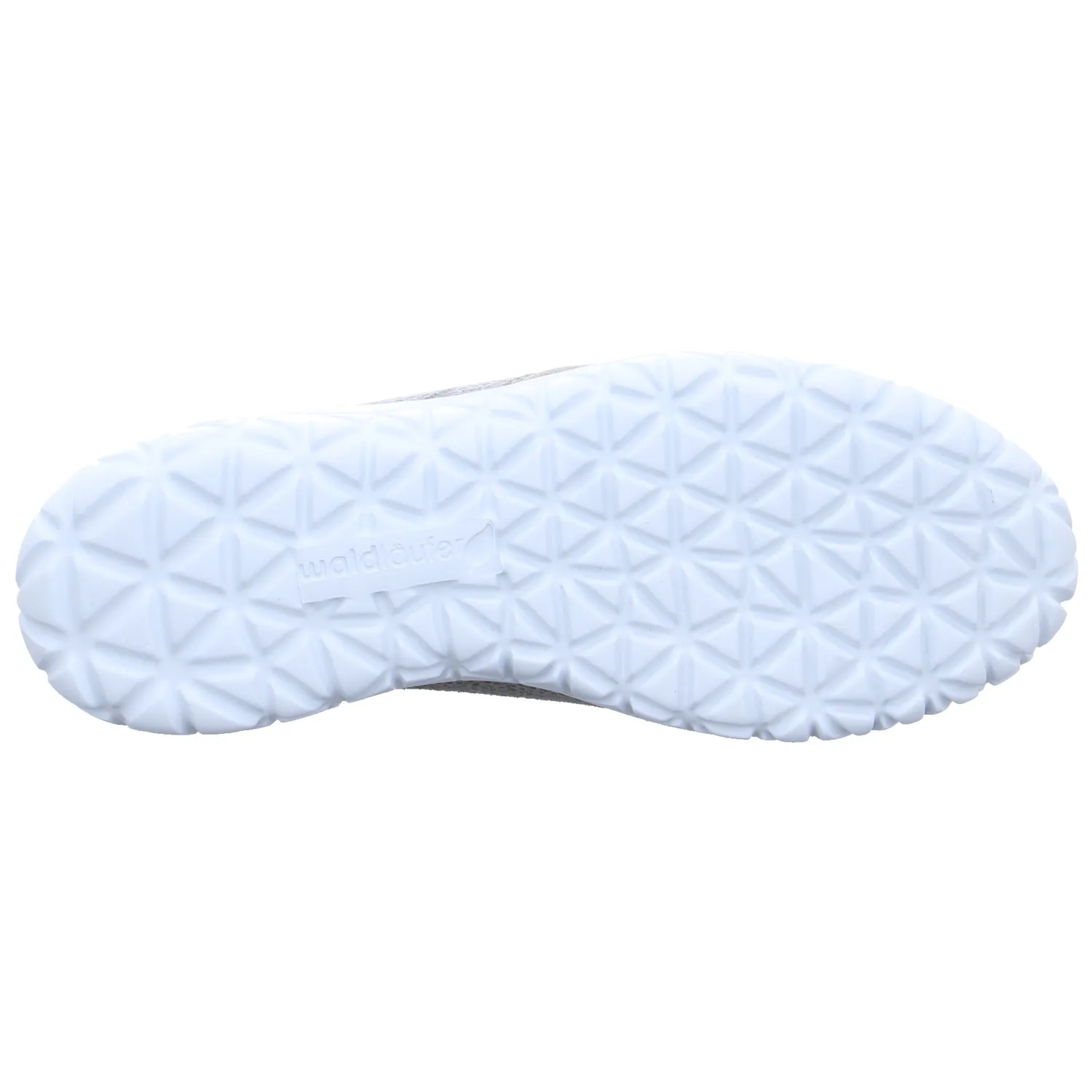 WALDLÄUFER Comfort-Schnürer Grau Leder  