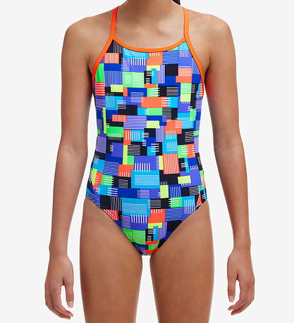Funkita Badeanzug - Diamond Back - UV50+ - Chip-Set