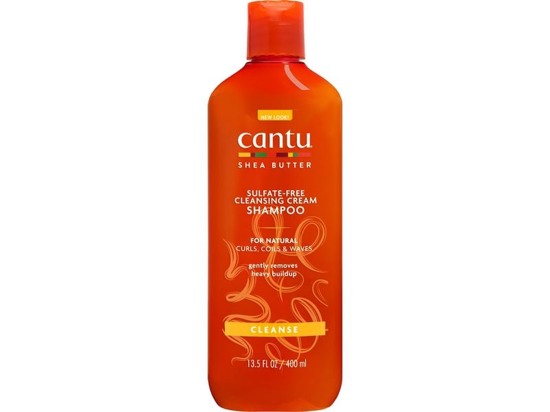 Cantu Shampoo Hydrating 400 ml1 Stück Sulfatfreie Locken-Pflegeshampoo speziell für strukturiertes Haar entwickelt