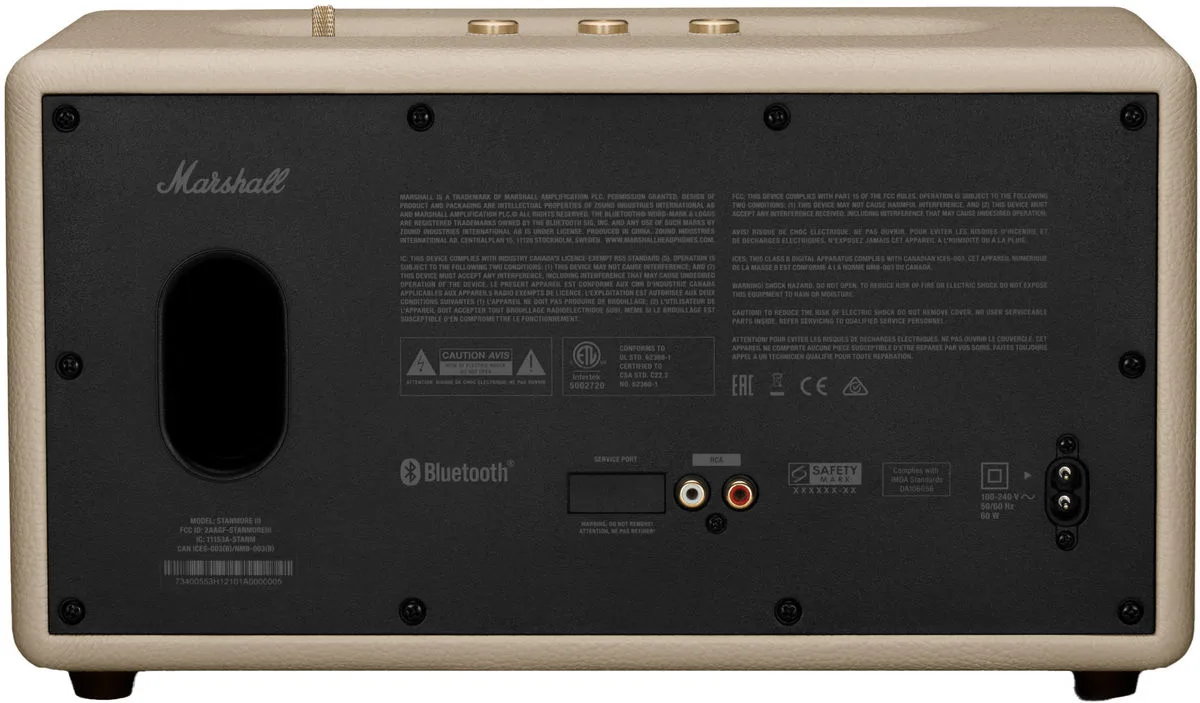 Marshall Stanmore 3 BT Crème Enceintes connectées