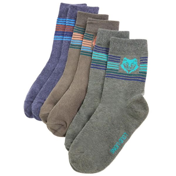 vidaXL Meias para Criança 5 Pares UE 30-34 - 14727