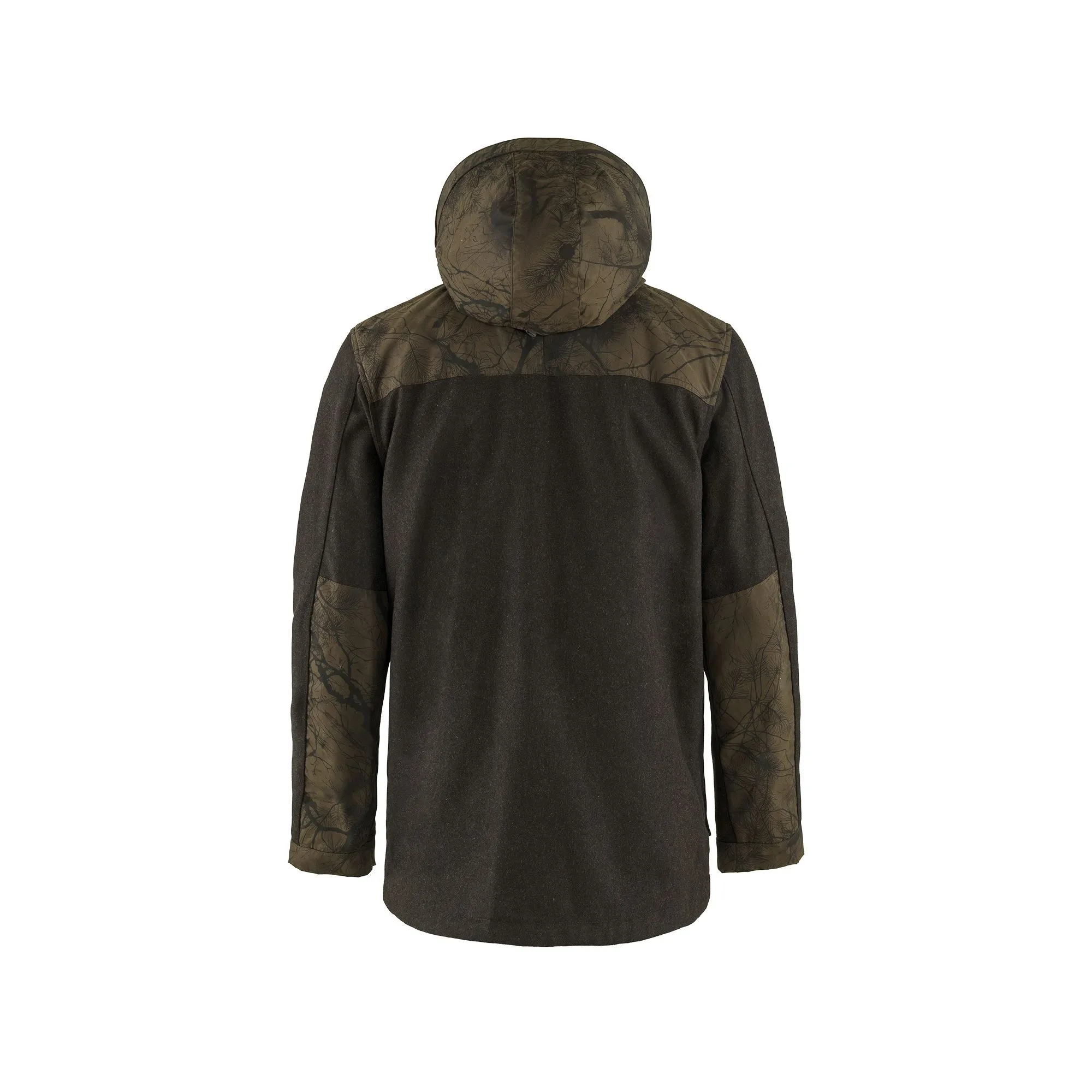 Fjällräven Men's Värmland Wool Jacket Dark Olive/Dark Olive