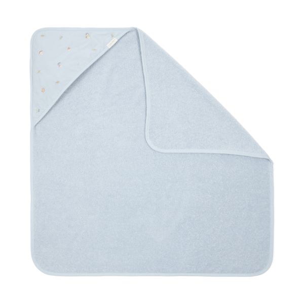 Little Dutch Badcape - Baby Blue - 100x100 cm
