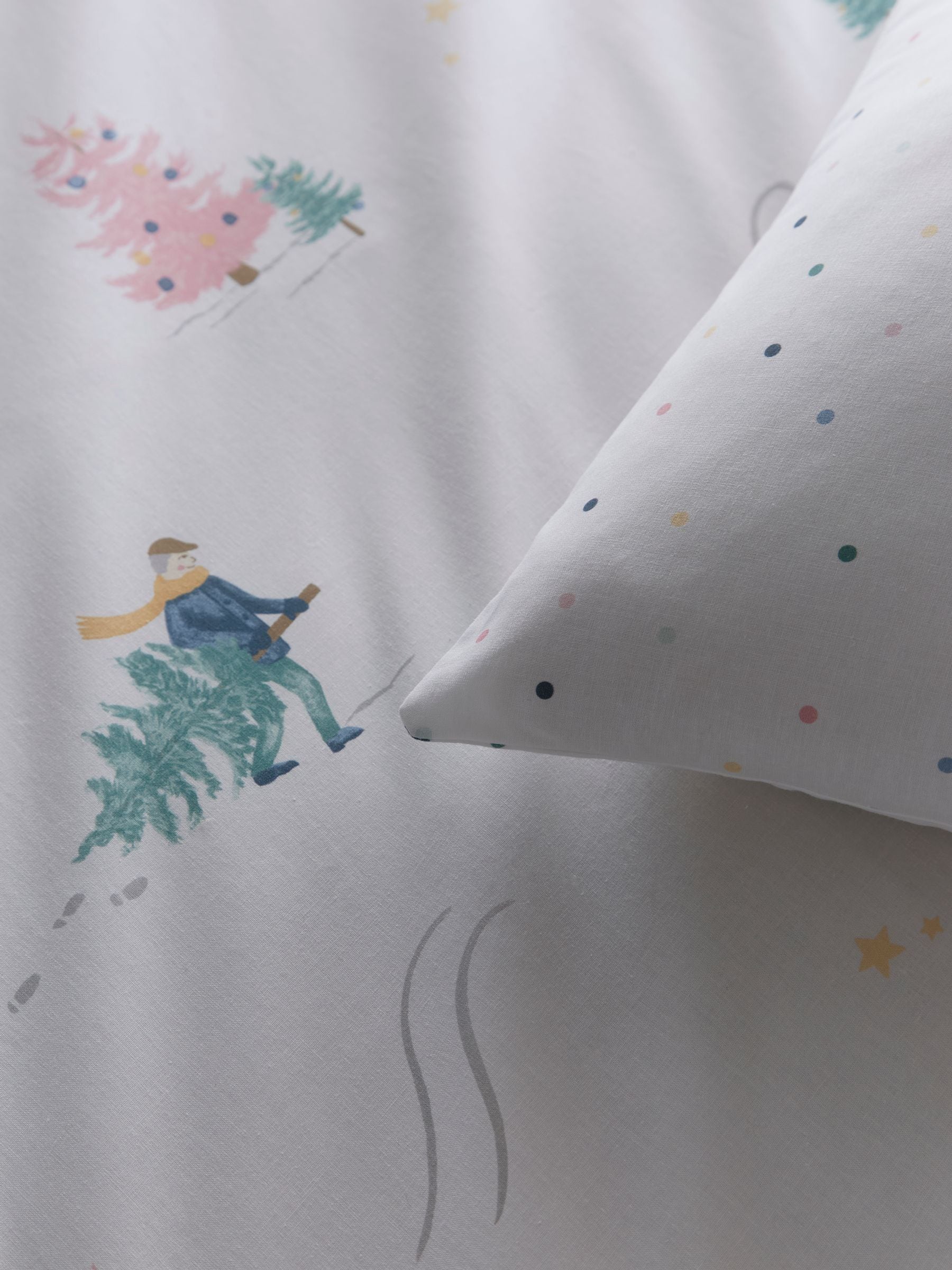 Fusion Easycare Christmas Duvet Cover Set