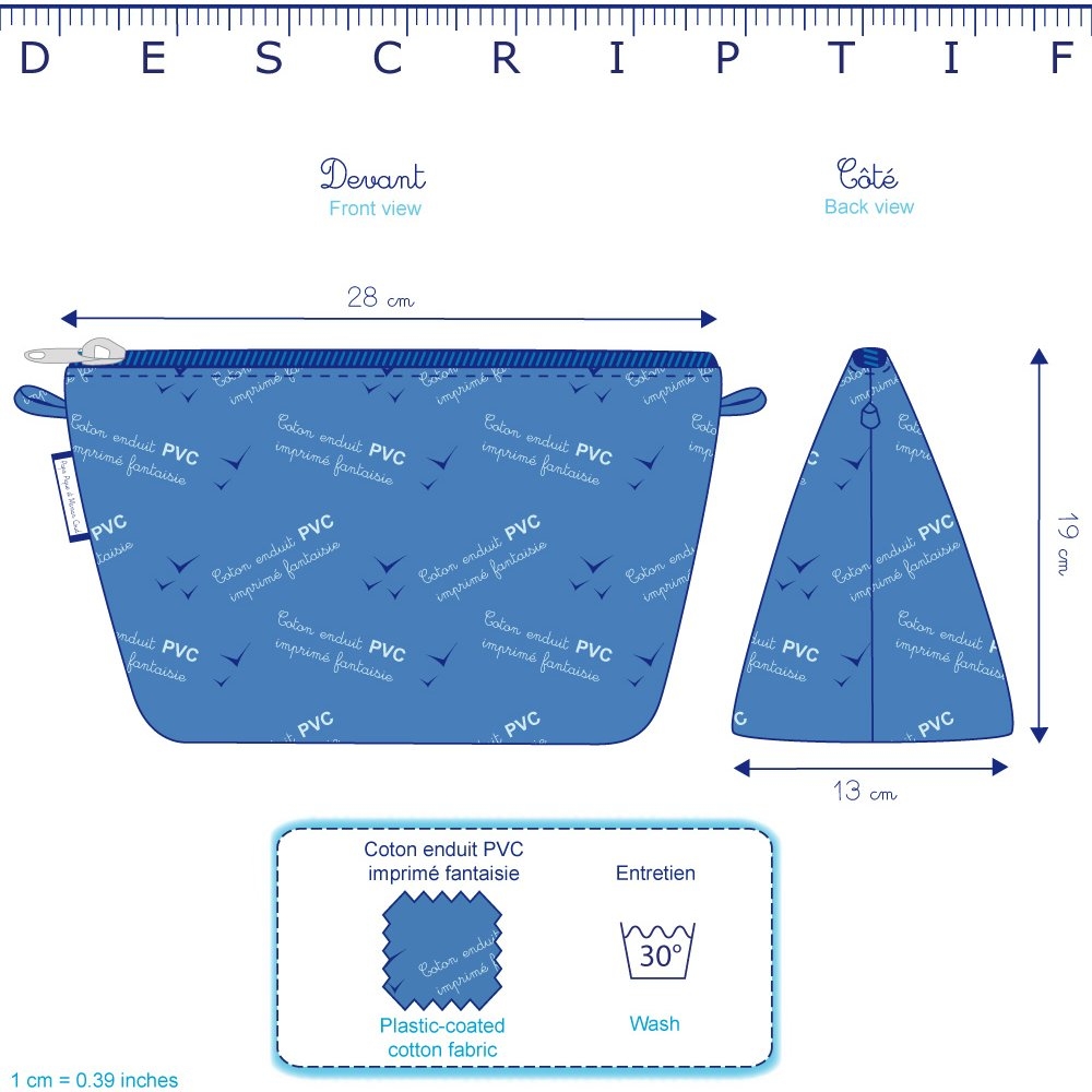 Trousse De Toilette Oiseau Pop