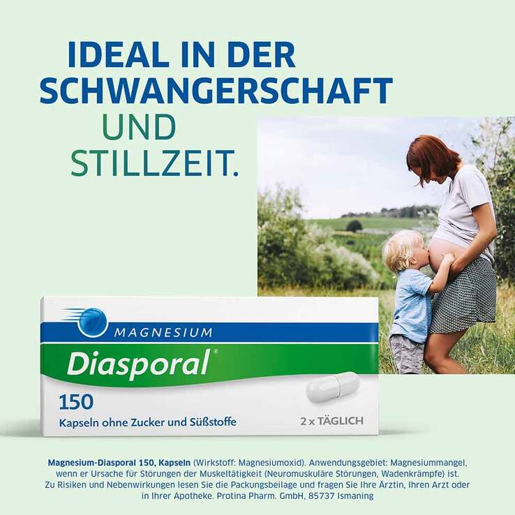 MAGNESIUM Diasporal® 150 Kapseln, 50 St