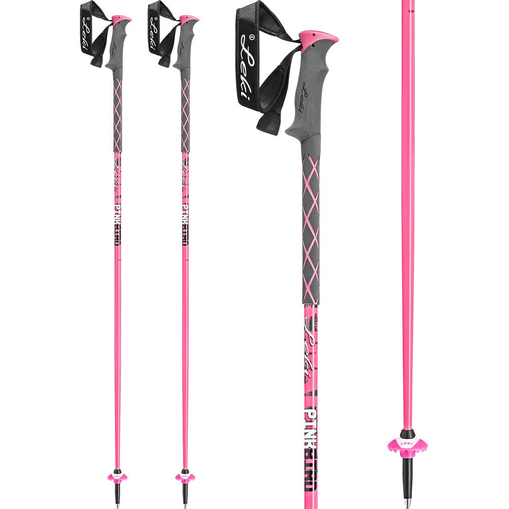 LEKI Pink Bird Alpin Skistöcke pink