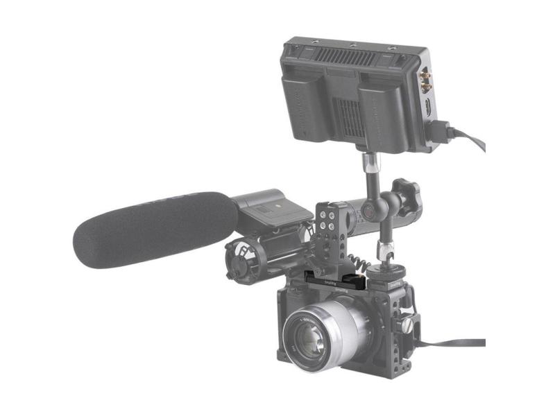 Smallrig Quick Release Safety Rail 7 cm «Quick Release-Rail» mit Sicherheitsstift für sicheren Halt