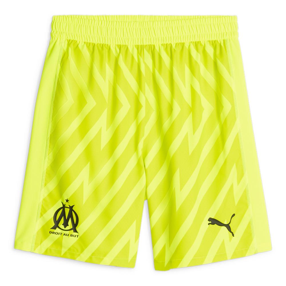 Puma Short de Foot Jaune Homme Puma Om 2024