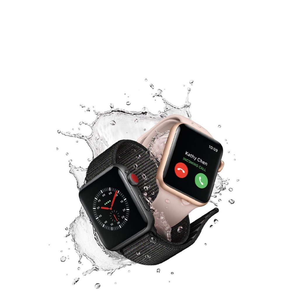 (2er Set) Wiwu - Apple Watch (44mm) Panzer Glas Display mit Rahmen - Schwarz