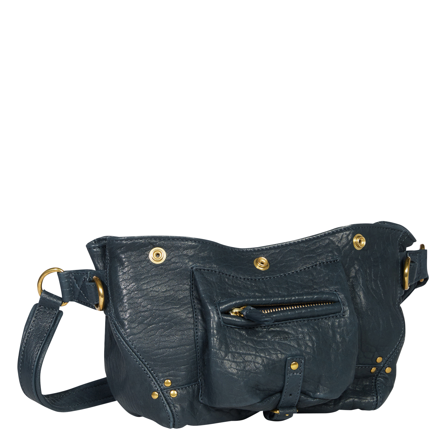 BILLY BANANE - Sac banane en cuir | Noir