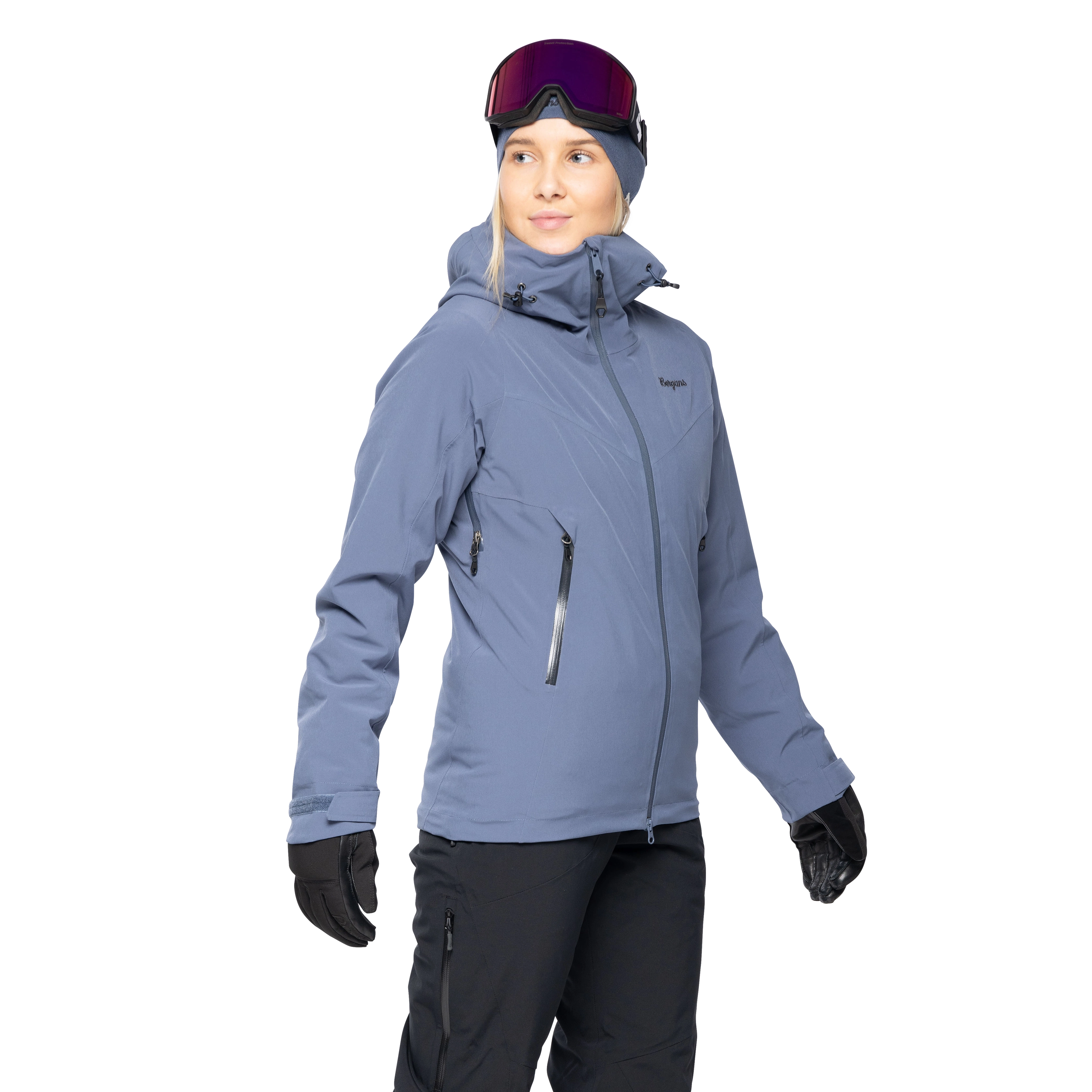 Oppdal Insulated W Jacket Granite Blue