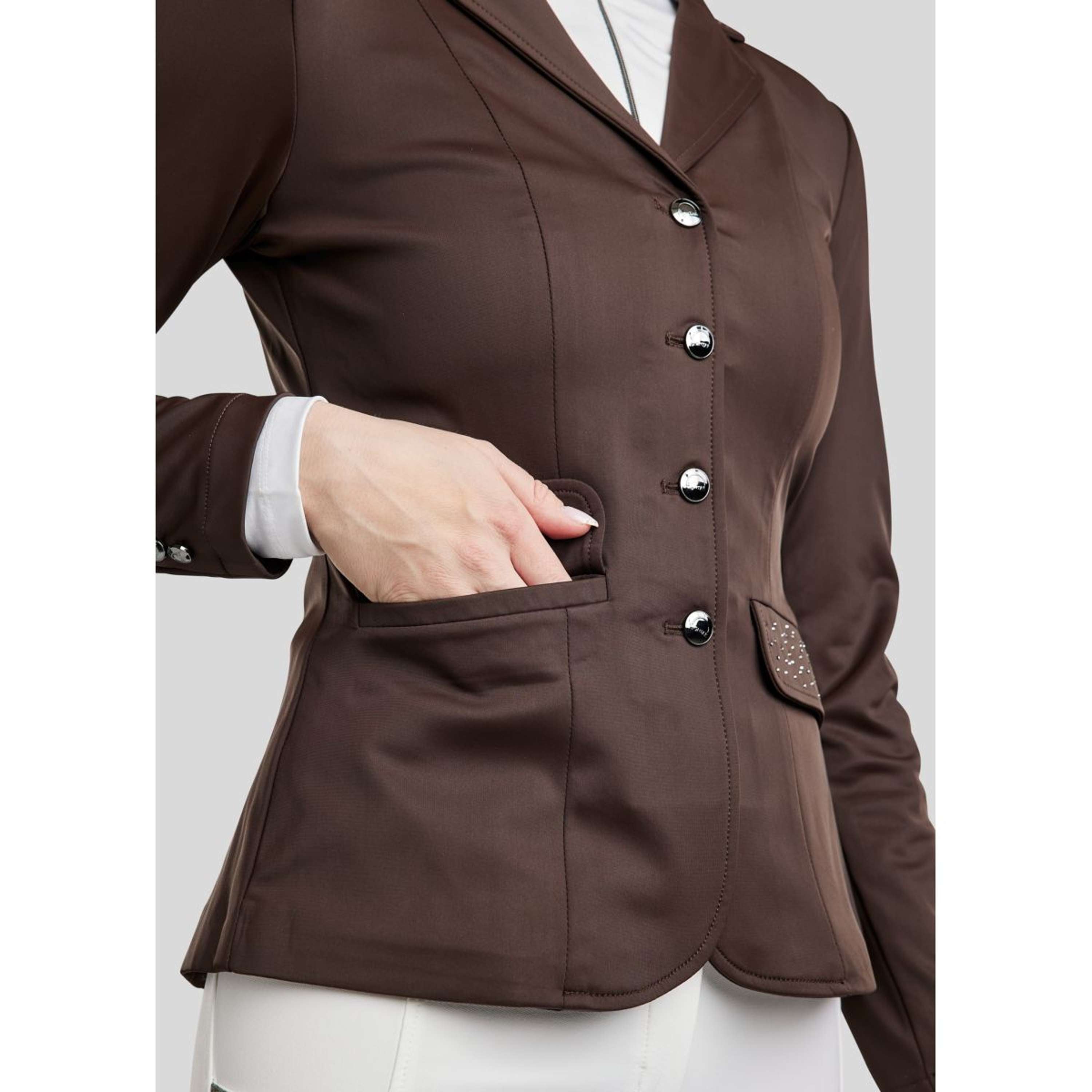 Montar Wedstrijdjasje MoEmilia Black Peony