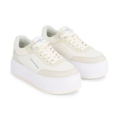 Sneakers femme Bold Flatf Low Lace Mix Ml Fad CALVIN KLEIN