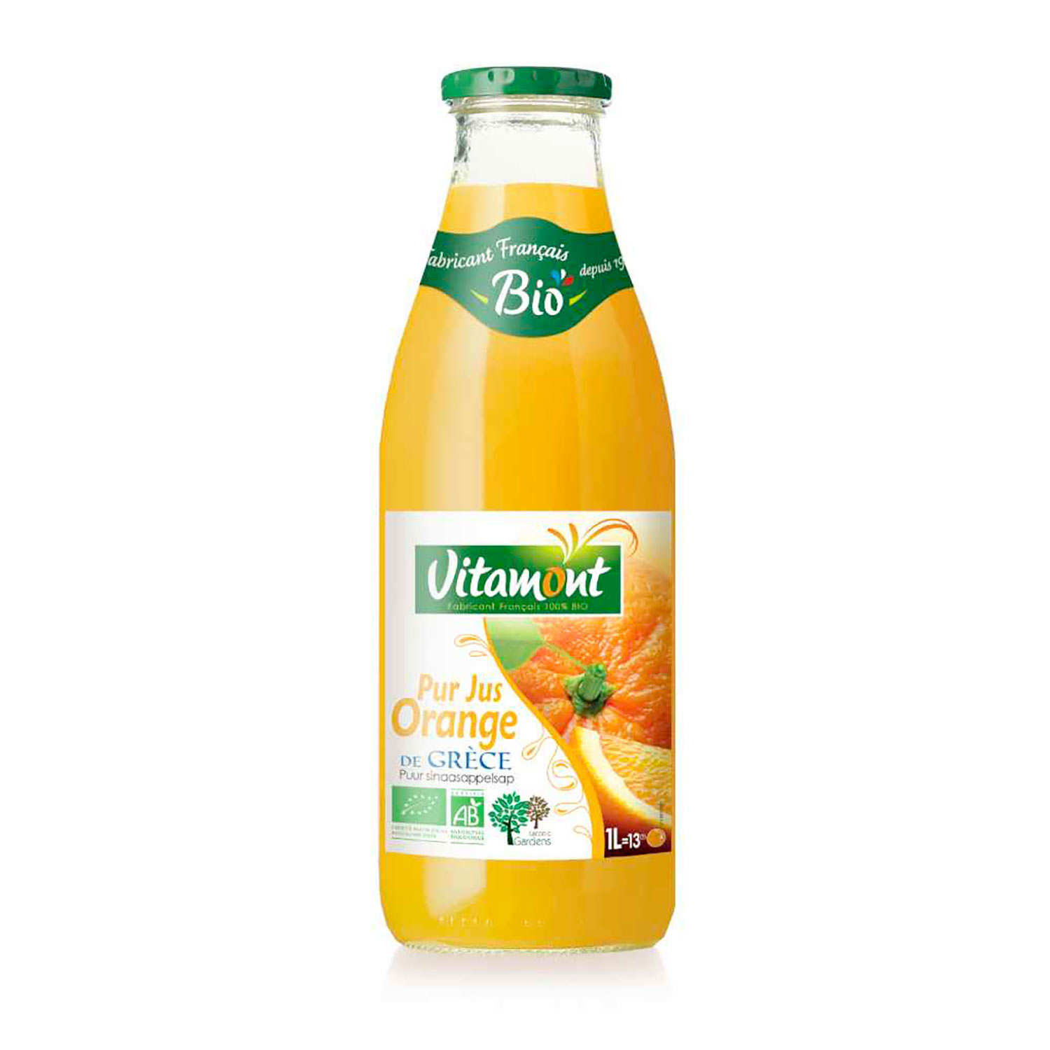 Pur jus d'orange de Grèce bio