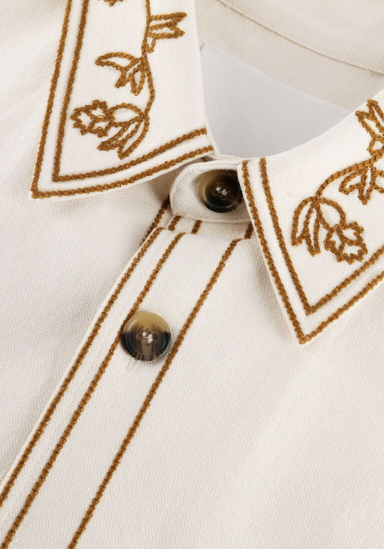 ecru isabel marant overshirts rudy jacket
