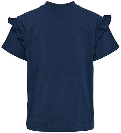 Hummel T-Shirt - hmlViolet - Dress Blue