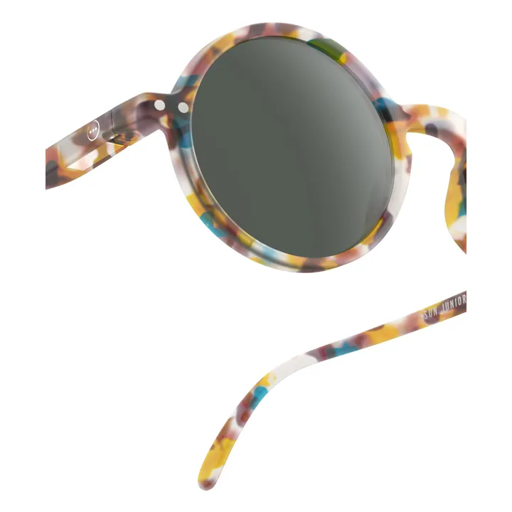 IZIPIZI Lunettes de Soleil #G Tortoise Junior | Bleu
