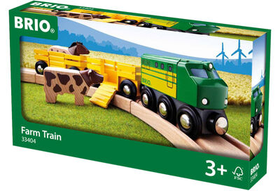 BRIO World 33404 Lokomotivsett Bondegård