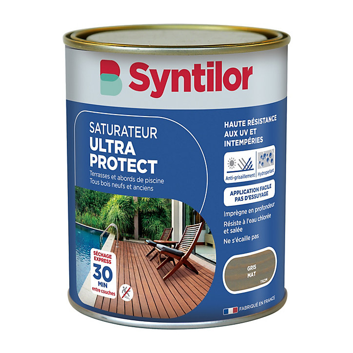 Saturateur extérieur Syntilor Ultra Protect gris 0,75L