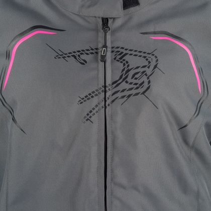 Blouson Bering LADY DUNDY - Noir / Rose