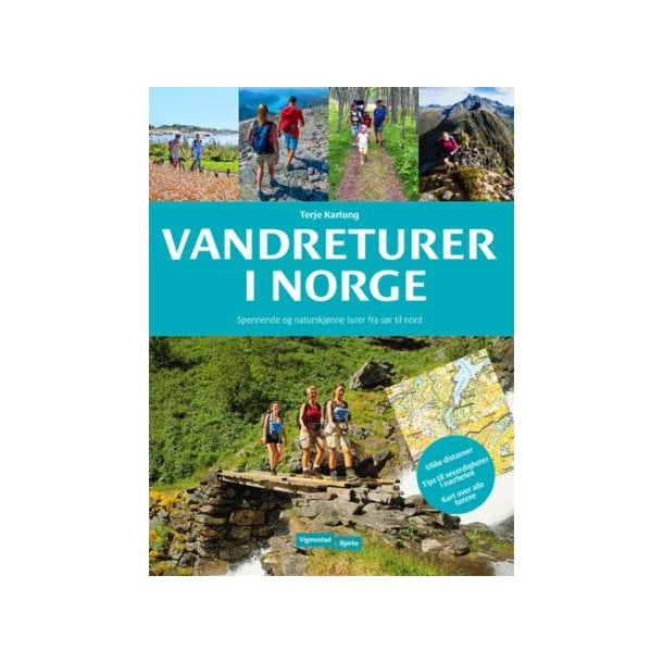 Vandreturer i Norge<br>96 turer fordelt over hele landet