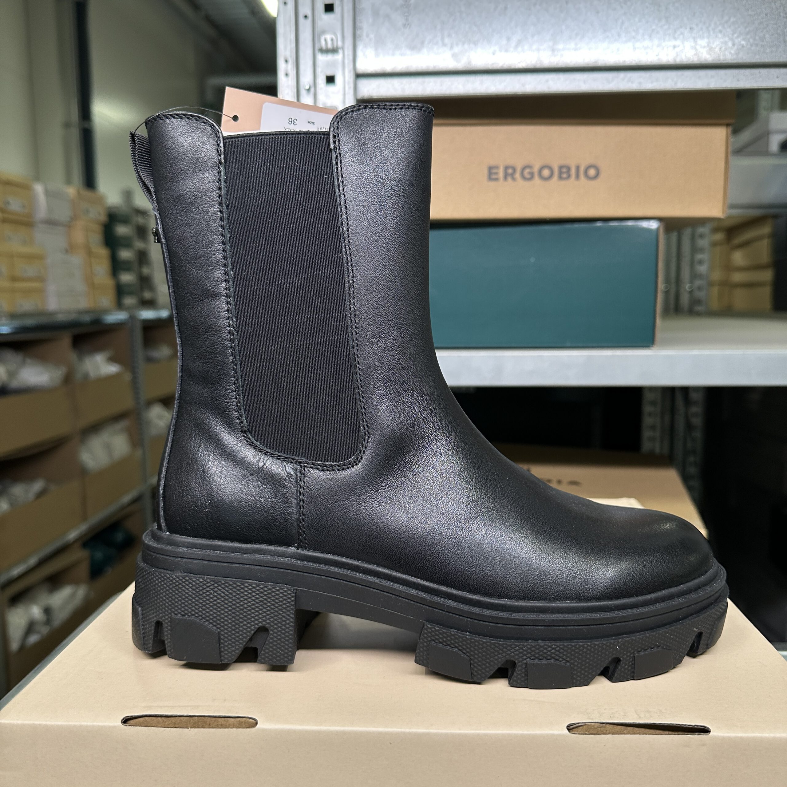 Roberto Rosso - Cleo Chelsea Leather Black