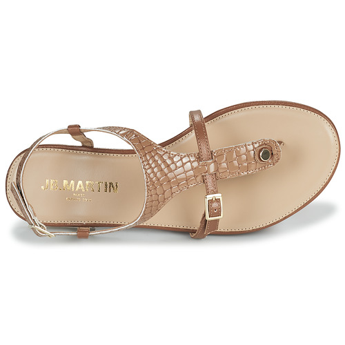 JB Martin - AISSA - VERNIS PYTHON MARRON