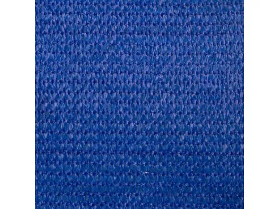 Voile d'ombrage 160g/m² rectangulaire bleu 3,5x4,5 m PEHD