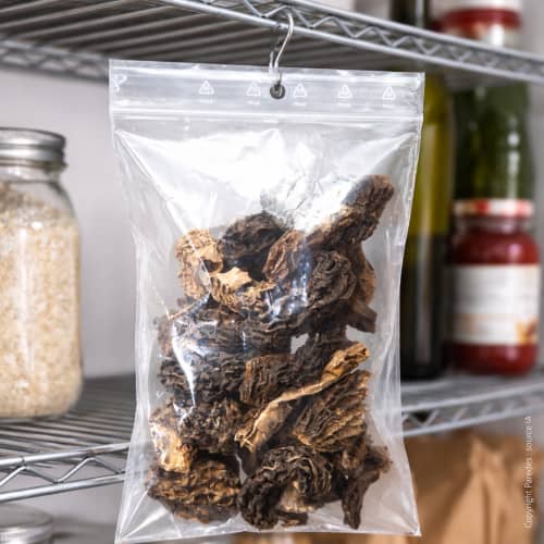Sac plastique zip lock 350 x 450mm transparent 50µm