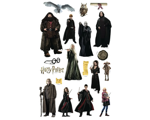 Mini stickers voor kinderen Harry Potter II 19-delige set