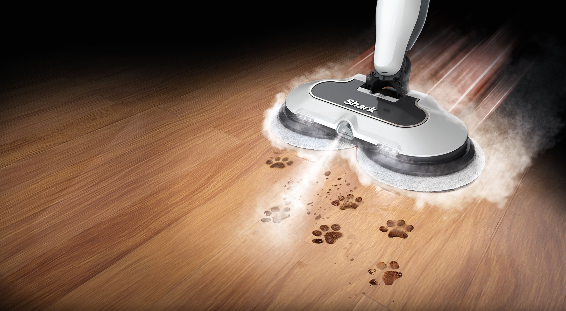 Shark Steam & Scrub S8201EU weiß Dampfreiniger