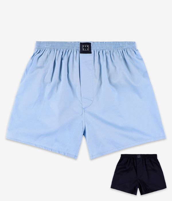 skatedeluxe Square Boxershorts (navy blue) 2er Pack